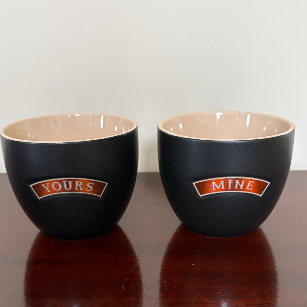 Vintage Baileys Irish Cream Ceramic Cups